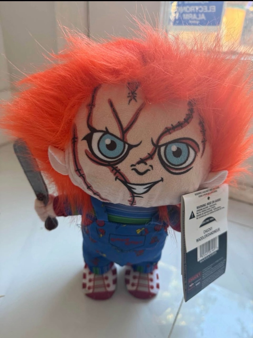 Chucky wadler animatronics moves talks dances plays music